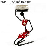 Pot de fleur / Style figurine